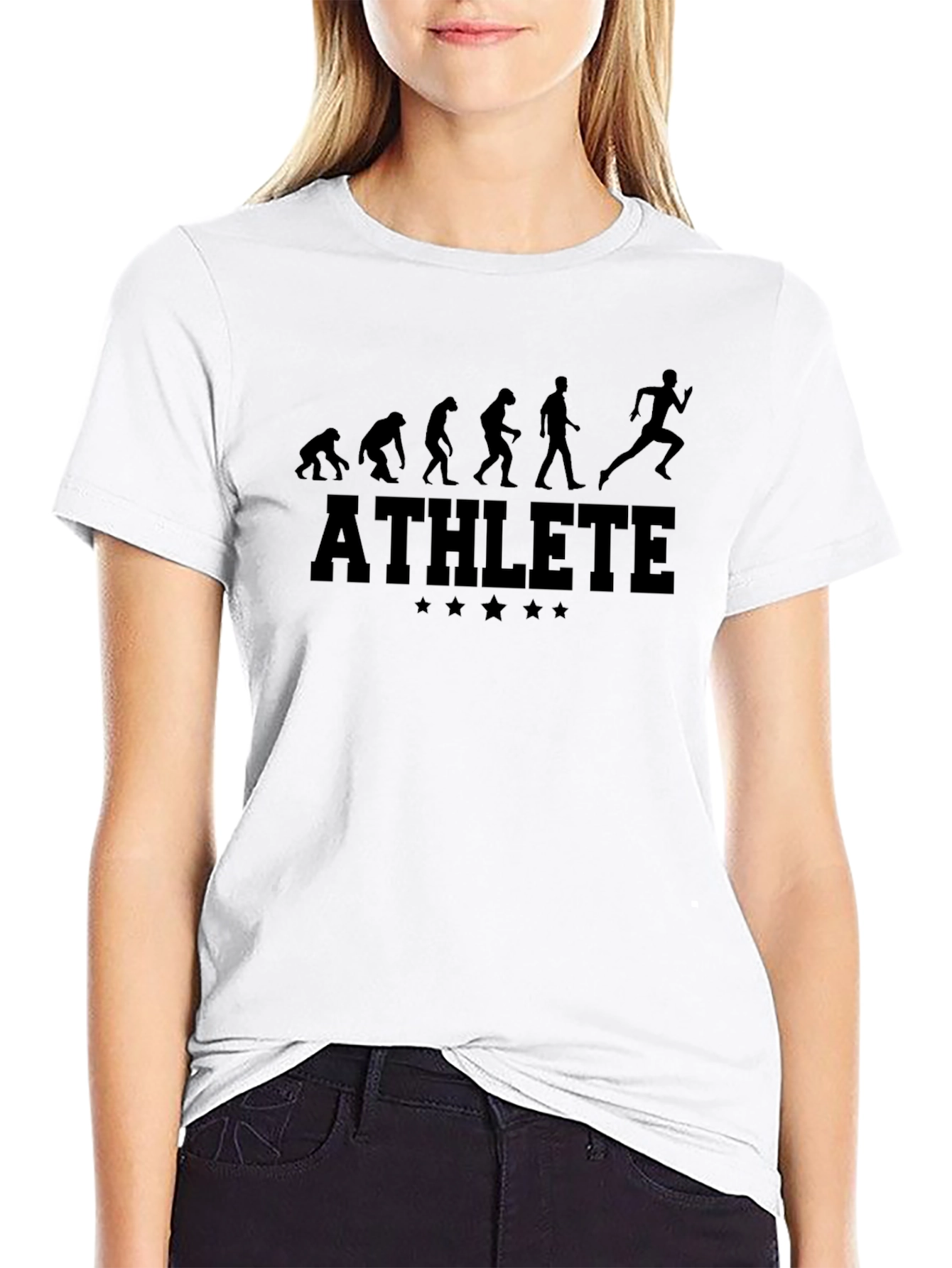 Athlete Evolution T-Shirt - Funny Gym & Running Tee