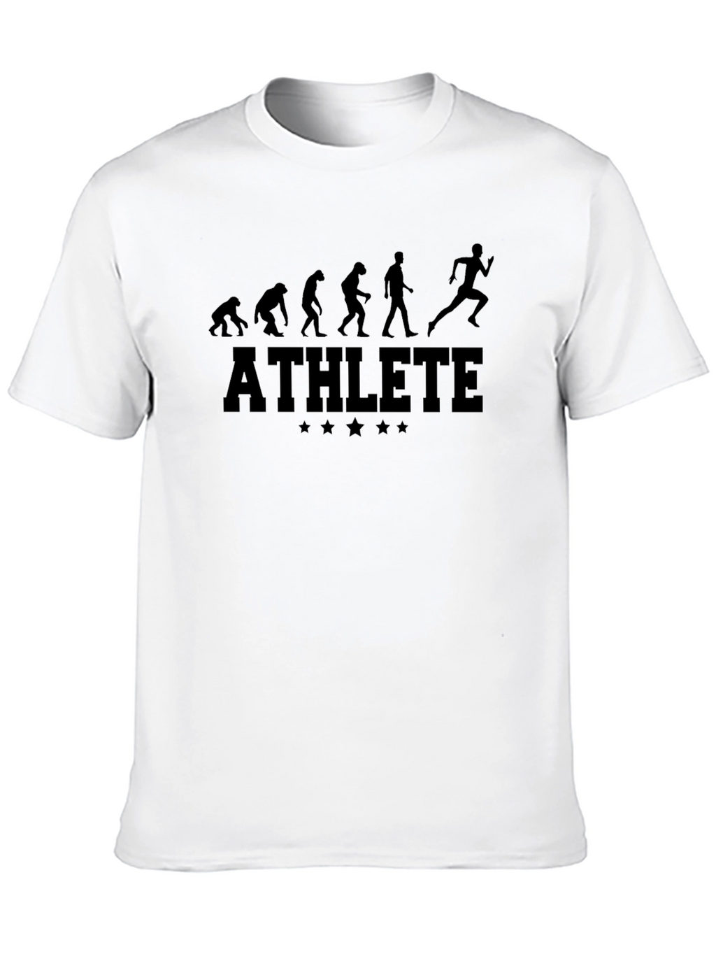 Athlete Evolution T-Shirt - Funny Gym & Running Tee