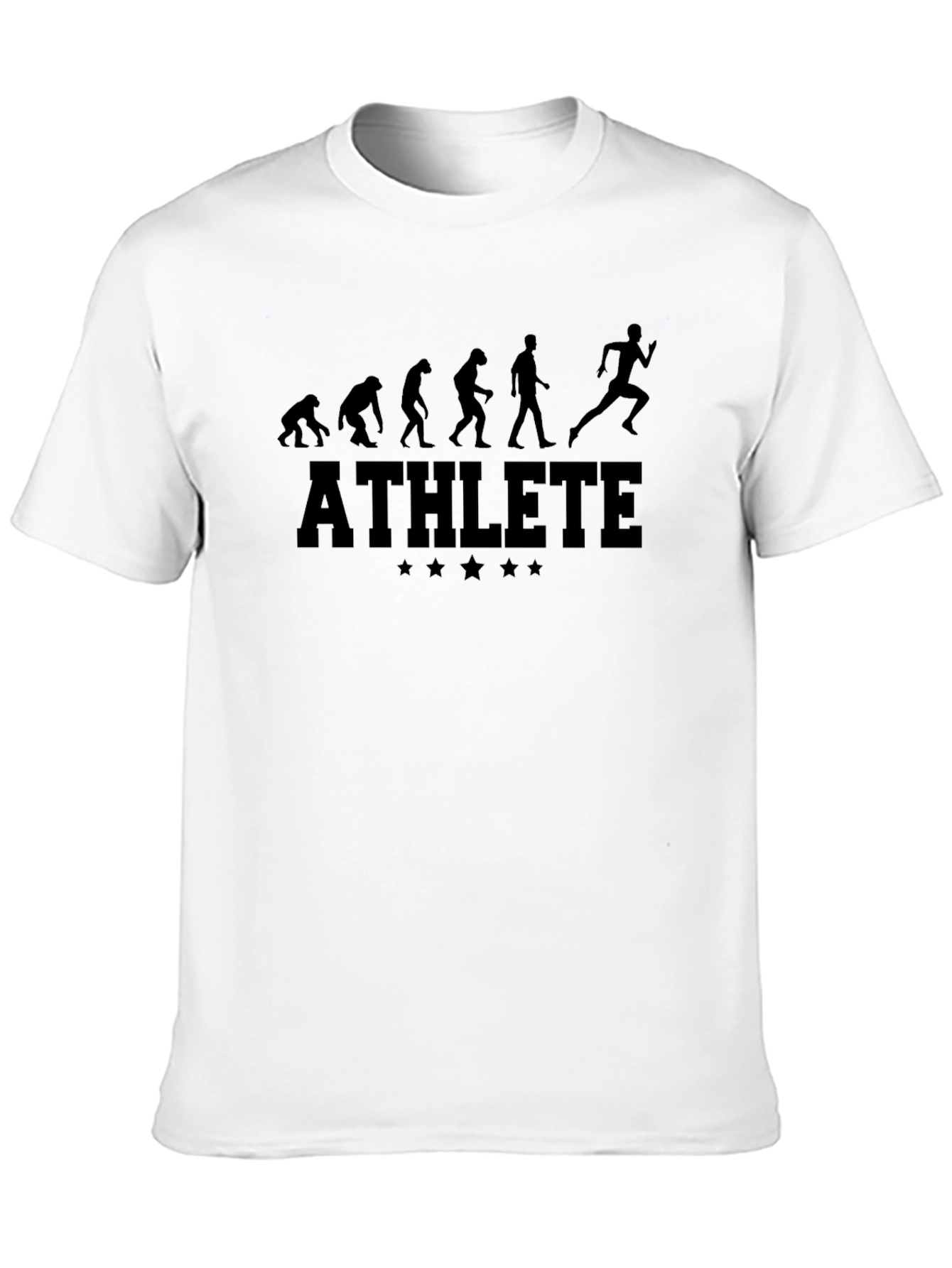 Athlete Evolution T-Shirt - Funny Gym & Running Tee