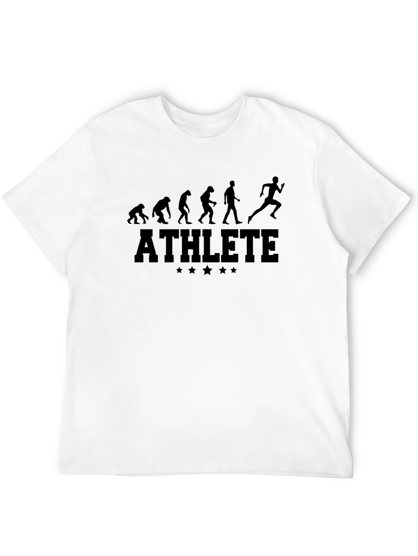 Athlete Evolution T-Shirt - Funny Gym & Running Tee