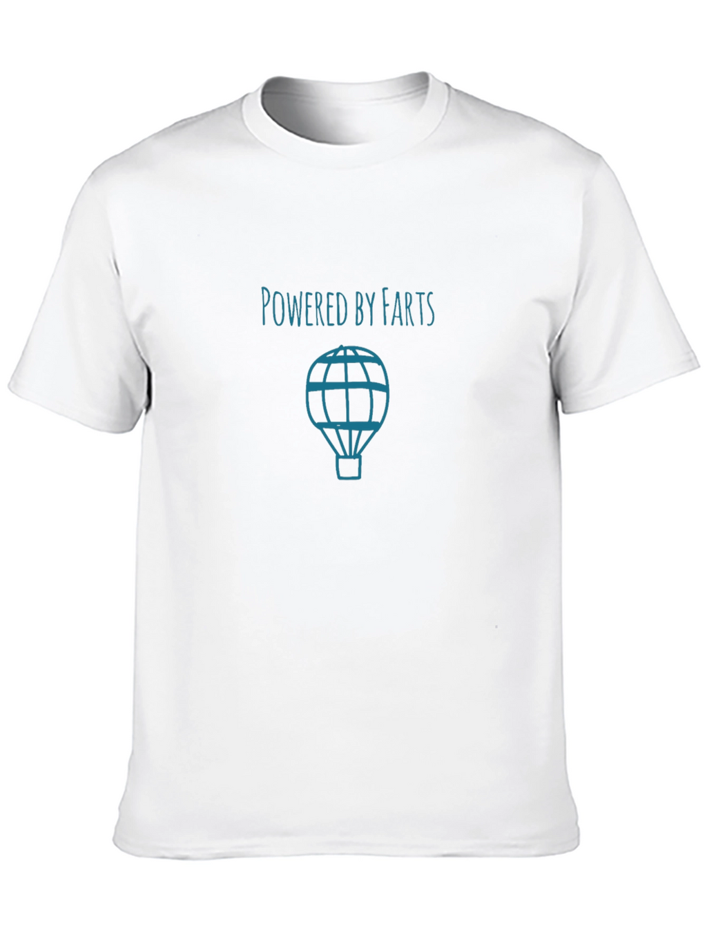 Powered by Farts T-Shirt - Black Graphic Tee