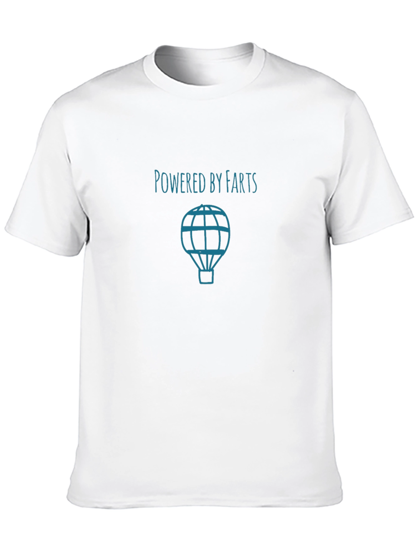 Powered by Farts T-Shirt - Black Graphic Tee