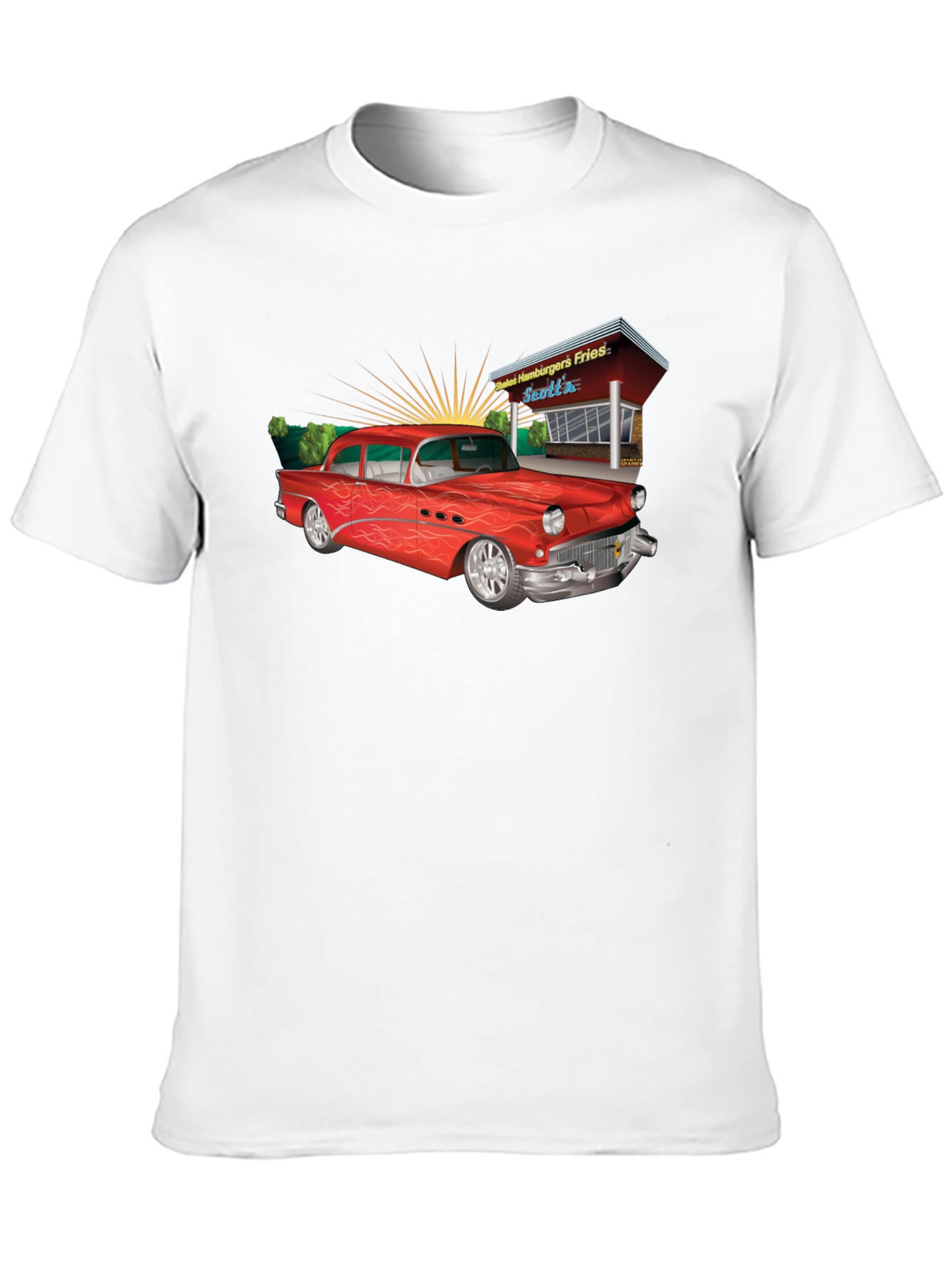 Classic Car T-Shirt - Retro Style