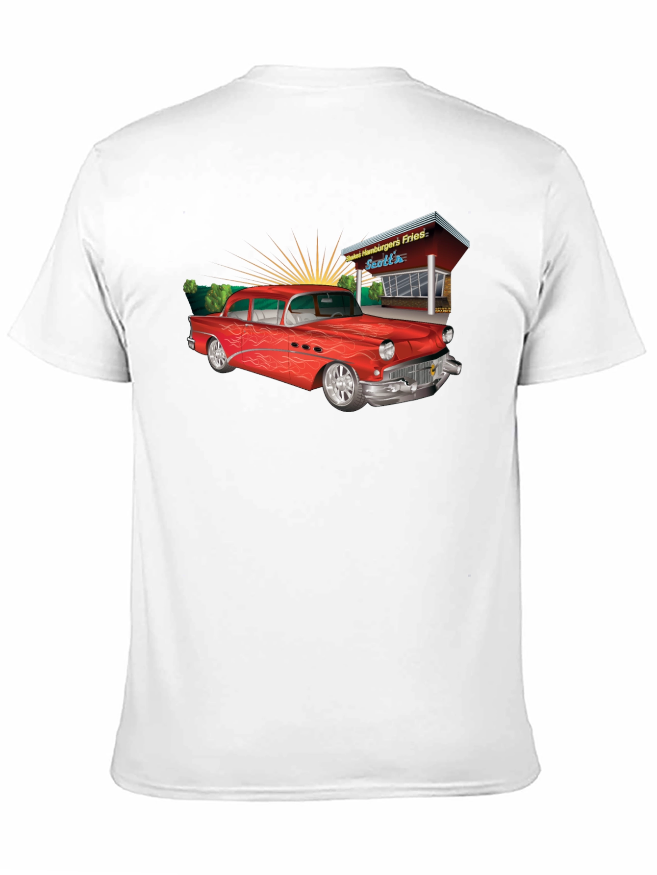 Classic Car T-Shirt - Retro Style