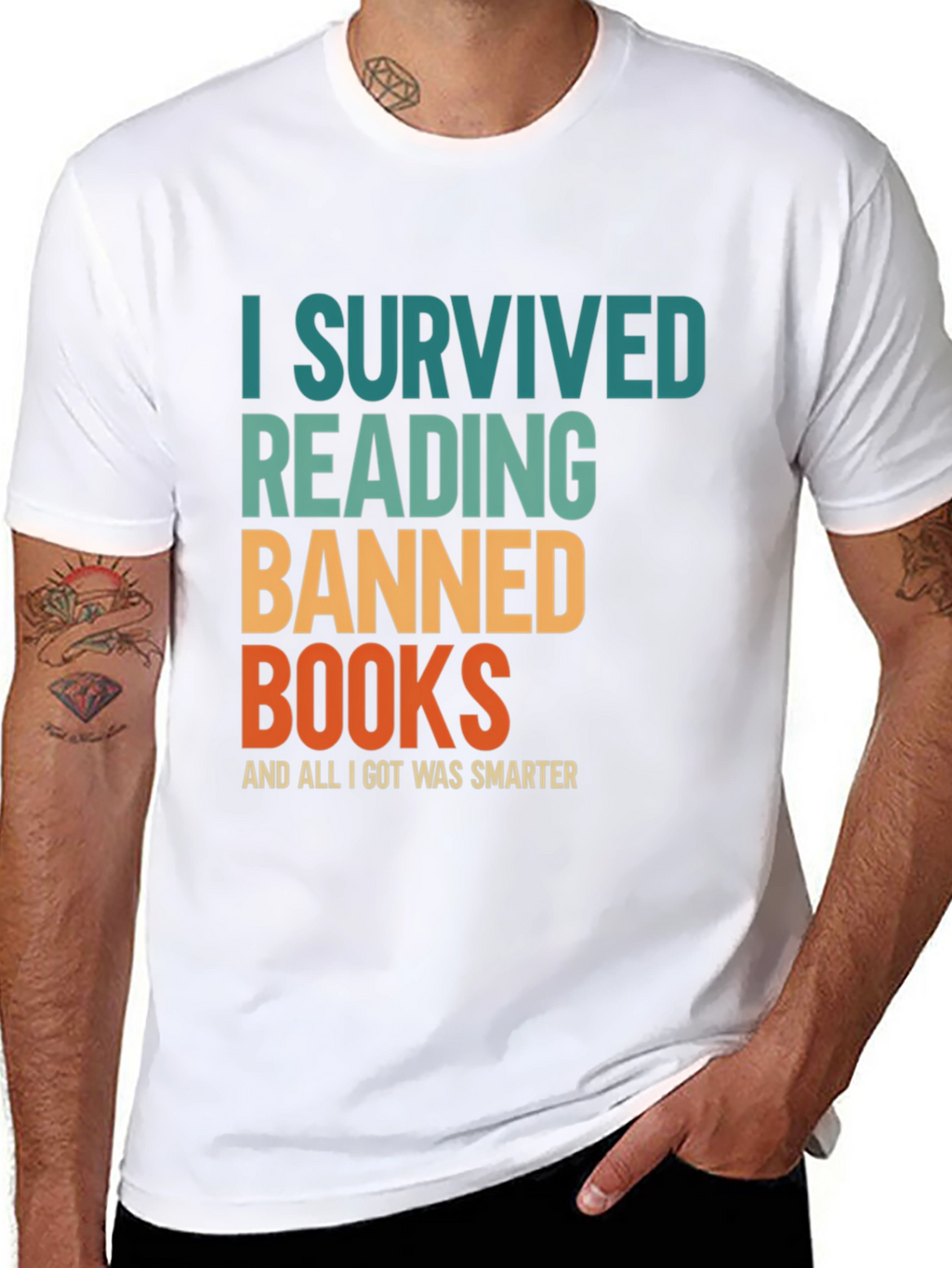 I Survived Reading Banned Books T-Shirt