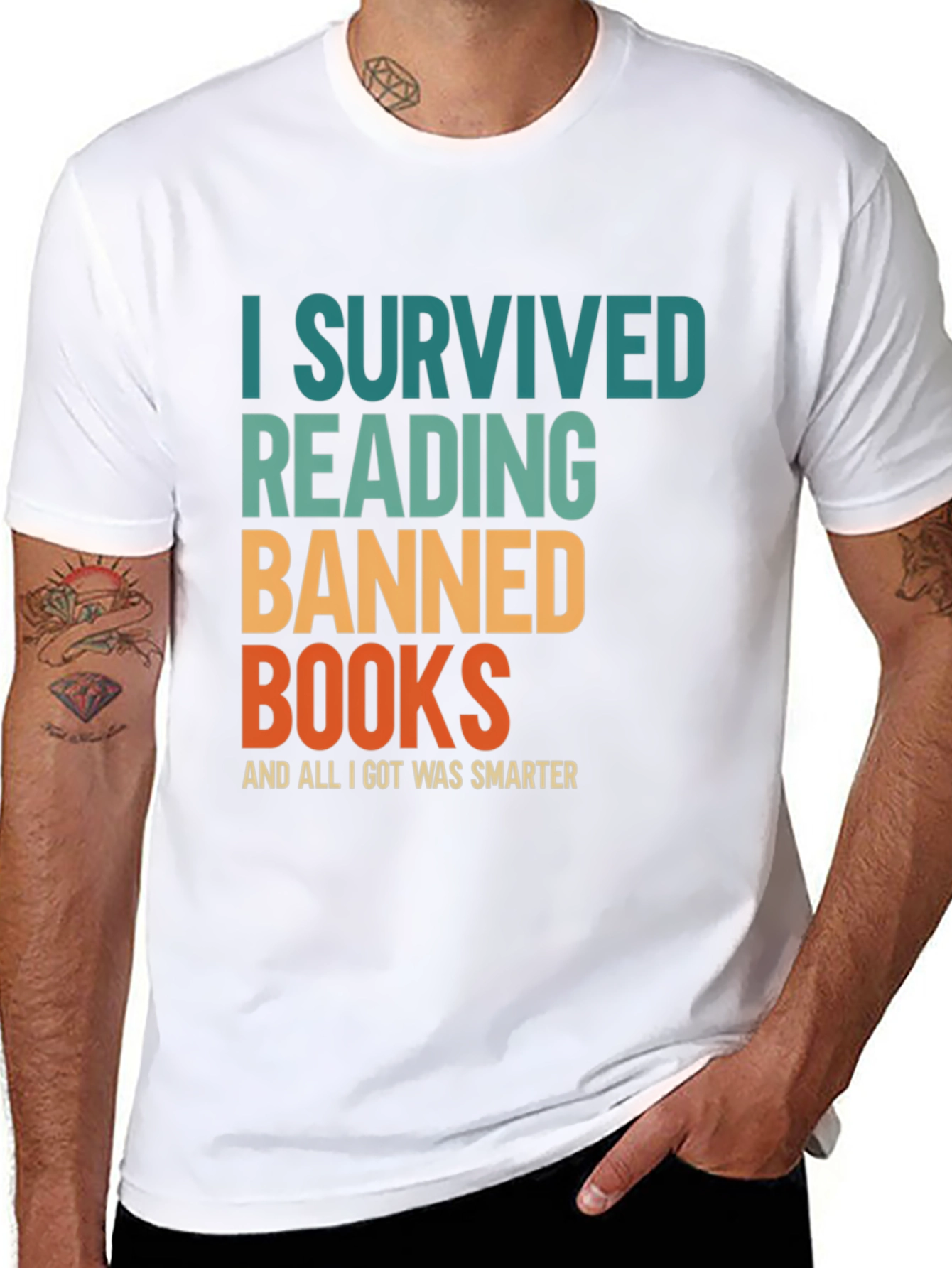 I Survived Reading Banned Books T-Shirt