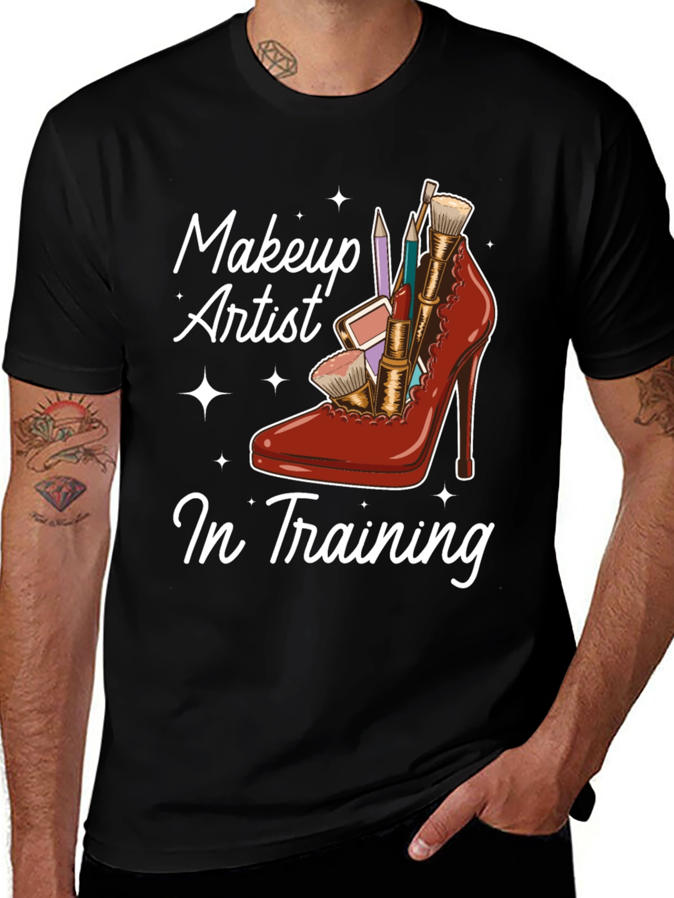 Makeup Artist In Training Graphic T-Shirt