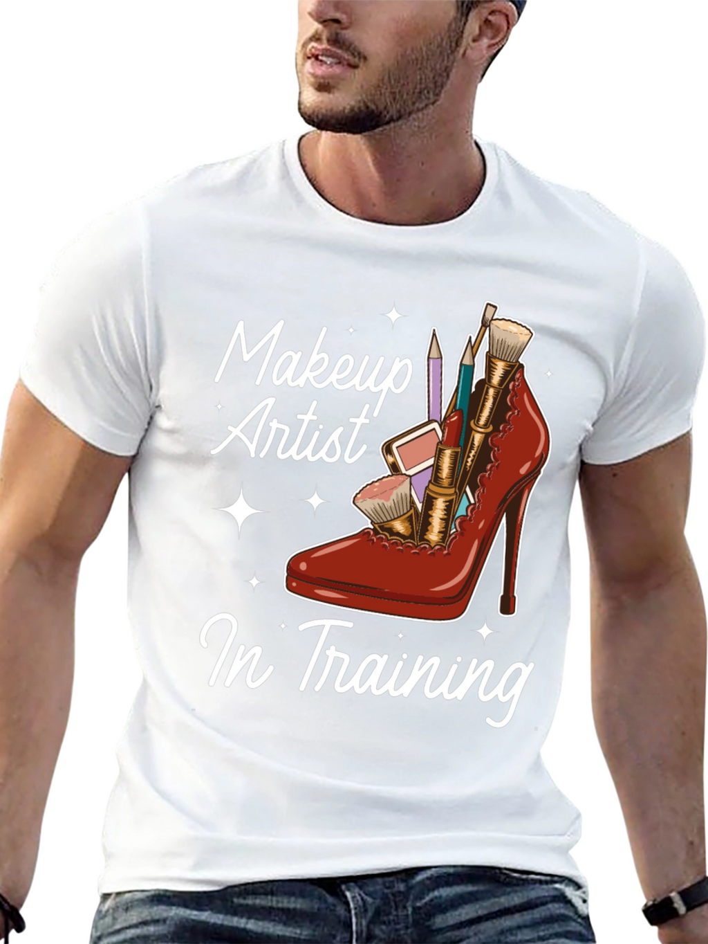 Makeup Artist In Training Graphic T-Shirt
