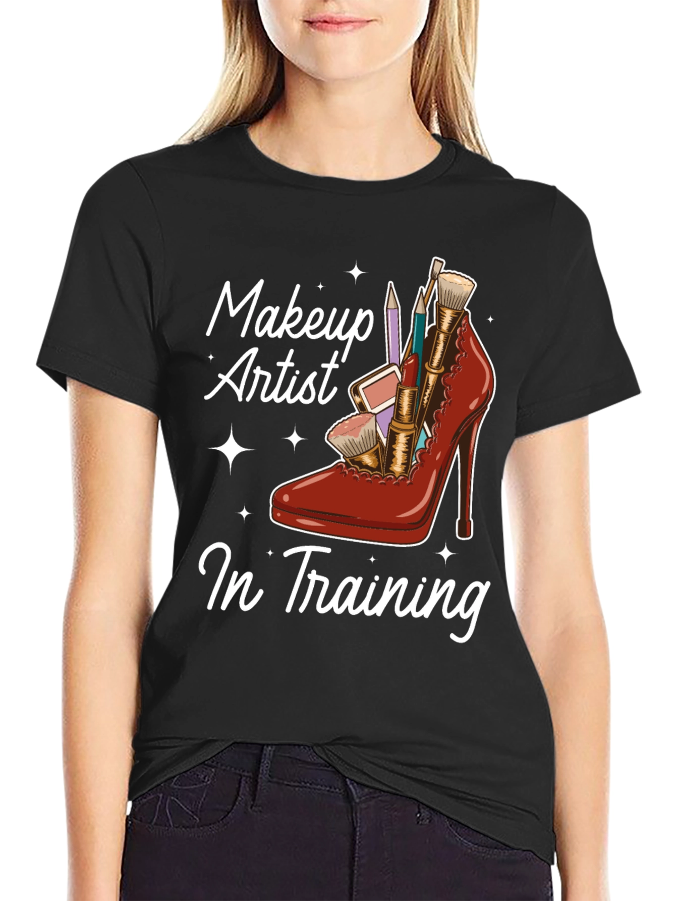 Makeup Artist In Training Graphic T-Shirt