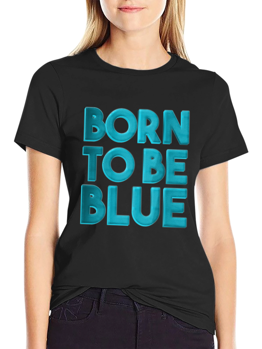 Born to Be Blue Graphic Tee