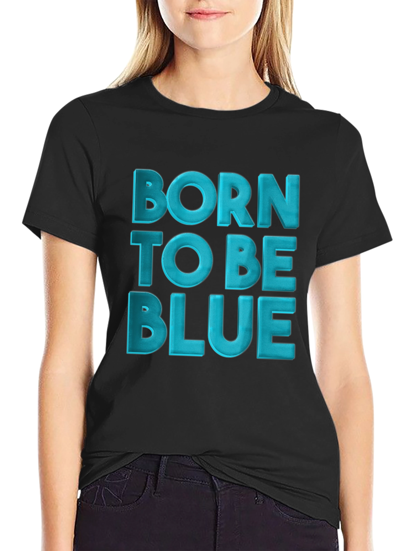 Born to Be Blue Graphic Tee