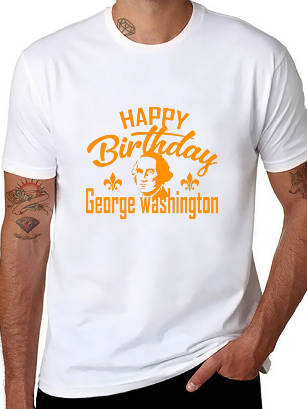 Happy Birthday George Washington Graphic T-Shirt