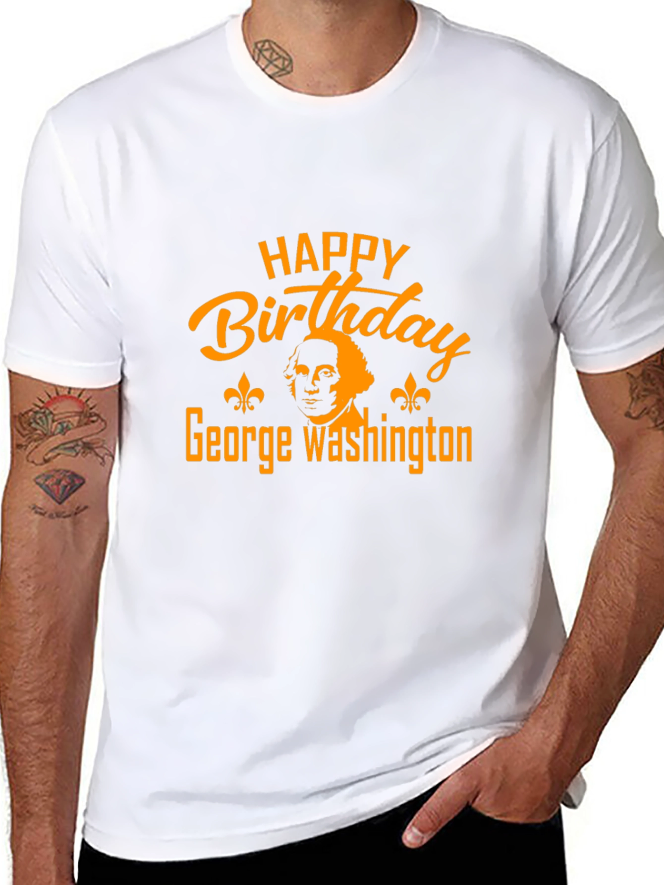 Happy Birthday George Washington Graphic T-Shirt