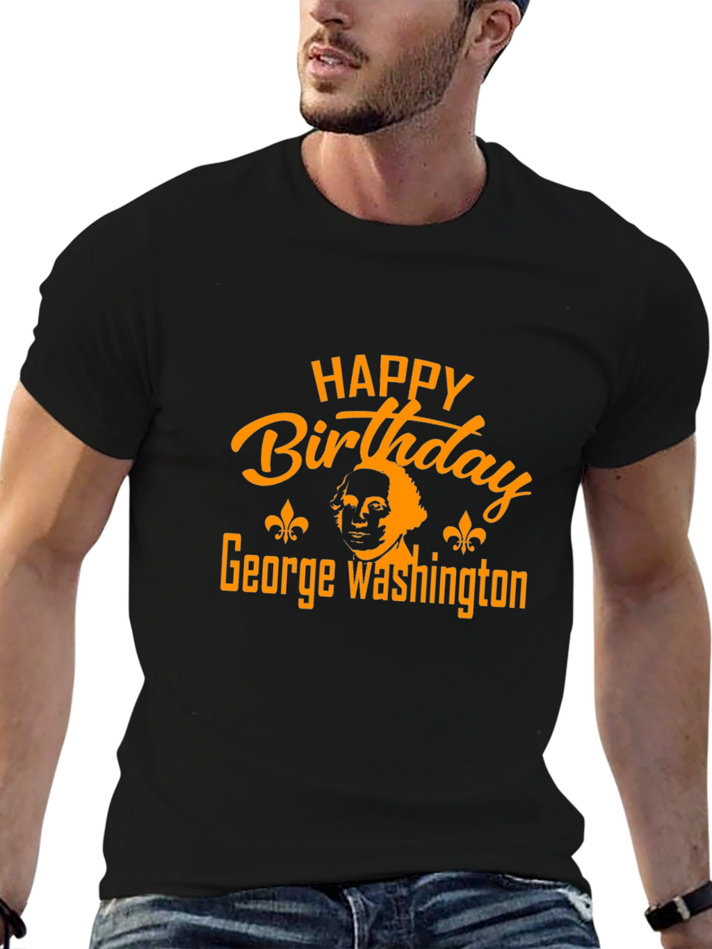 Happy Birthday George Washington Graphic T-Shirt