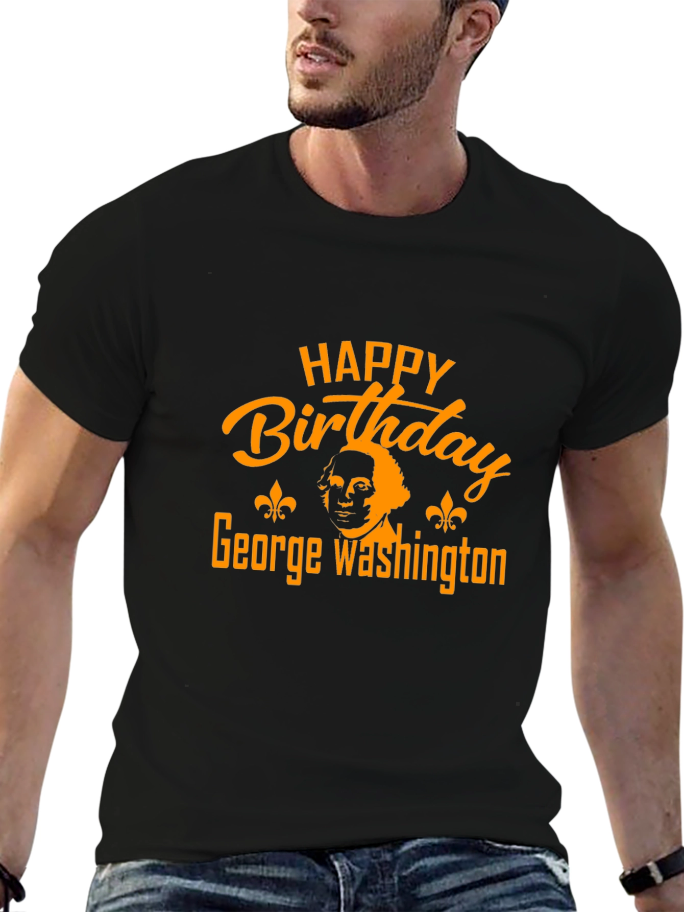 Happy Birthday George Washington Graphic T-Shirt