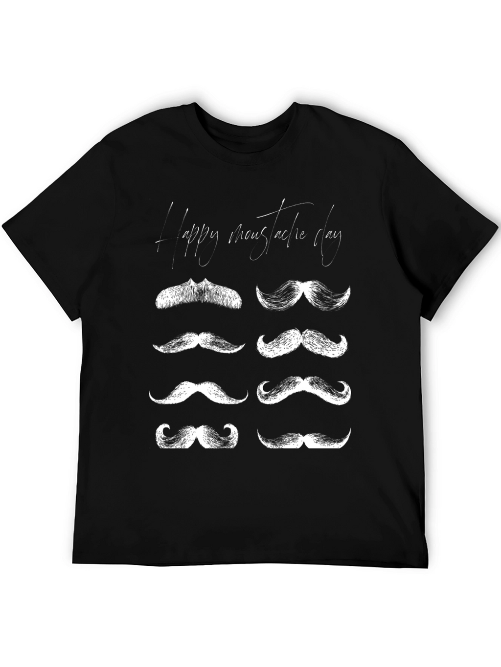 Moustache Day Graphic Tee