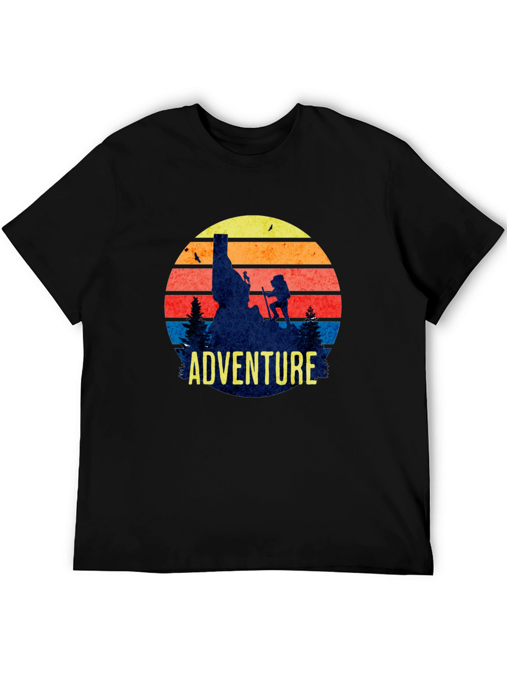 Adventure Awaits Graphic Tee - Outdoor Hiking T-Shirt