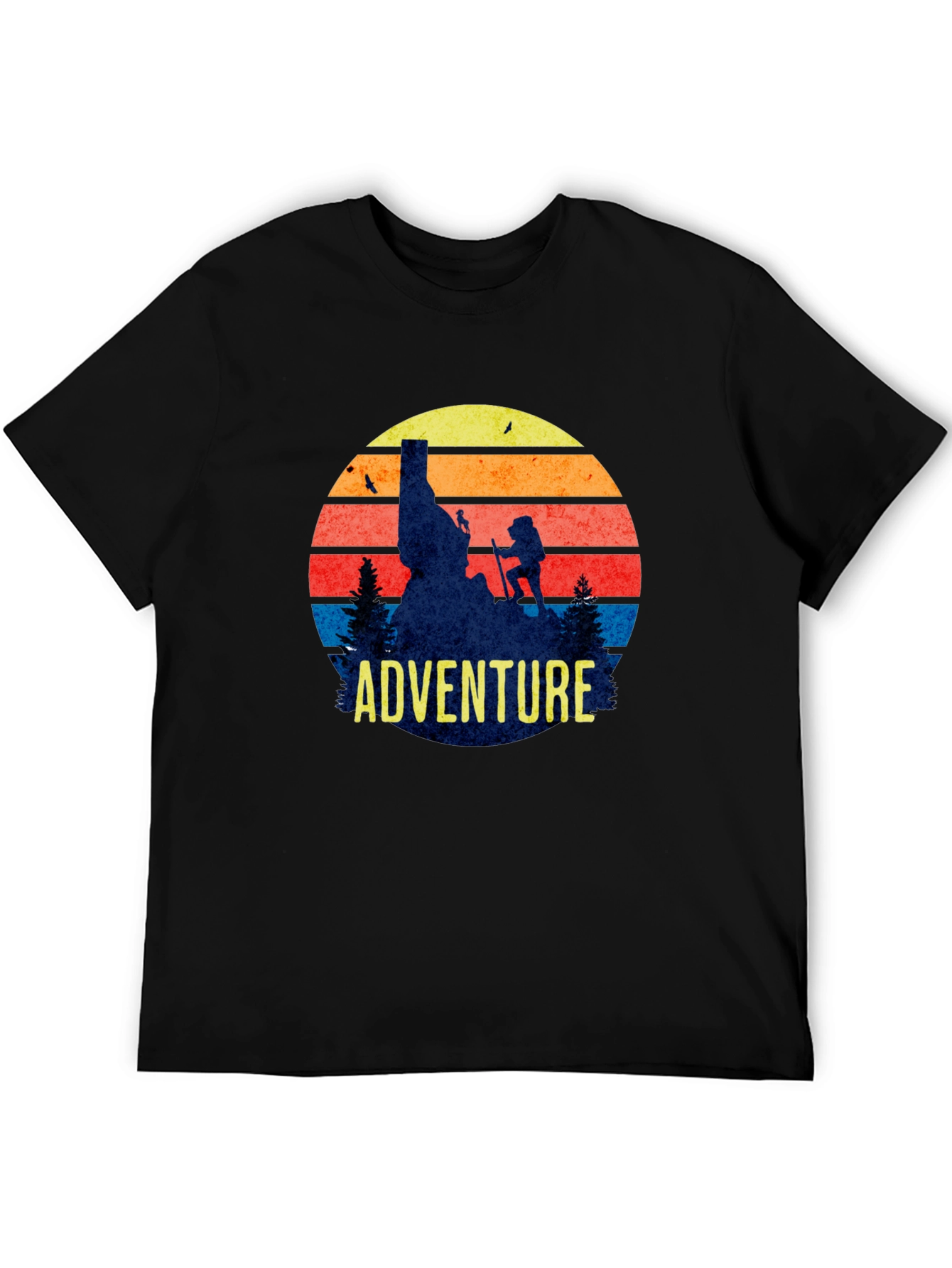 Adventure Awaits Graphic Tee - Outdoor Hiking T-Shirt