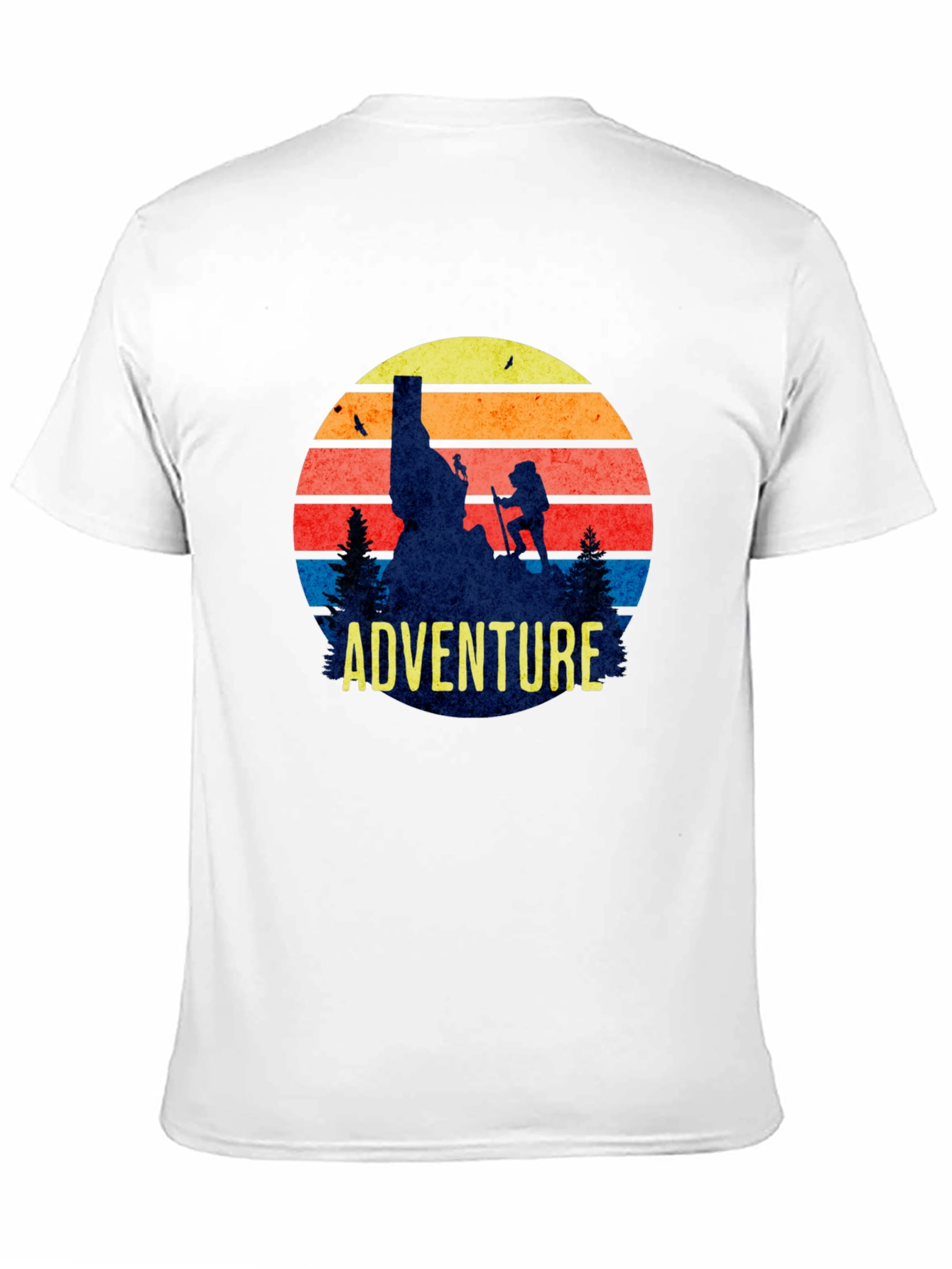 Adventure Awaits Graphic Tee - Outdoor Hiking T-Shirt