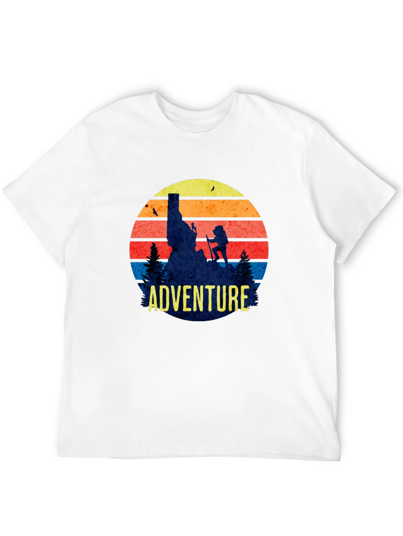 Adventure Awaits Graphic Tee - Outdoor Hiking T-Shirt