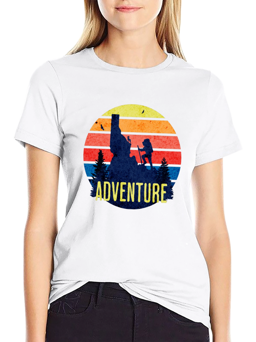 Adventure Awaits Graphic Tee - Outdoor Hiking T-Shirt