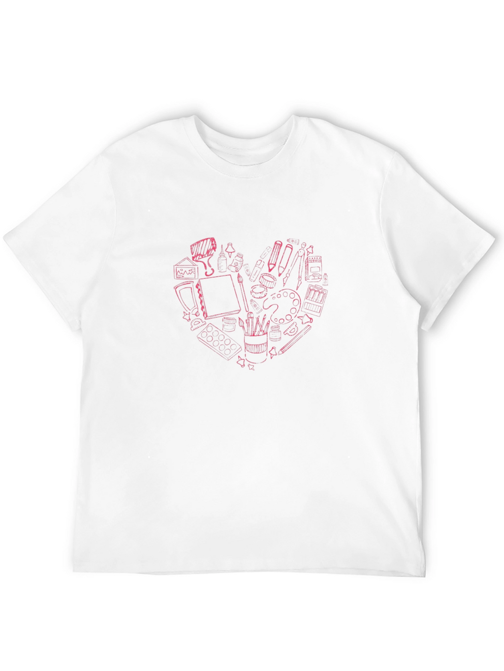 Artists Heart Graphic Tee - Black