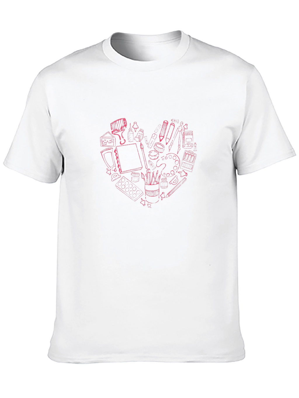 Artists Heart Graphic Tee - Black