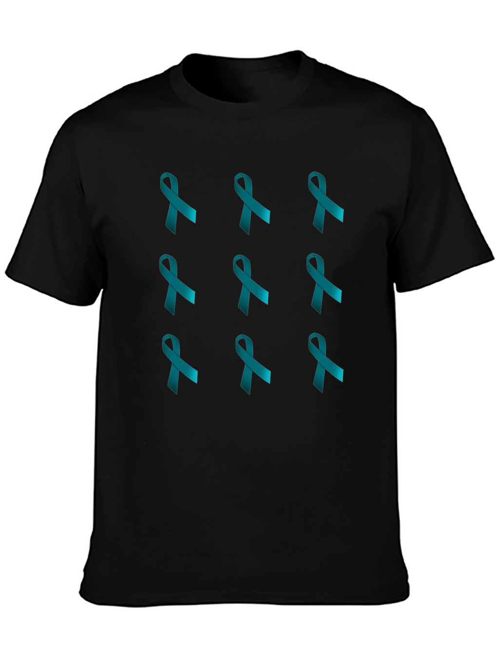 Teal Ribbon T-Shirt - Awareness & Support