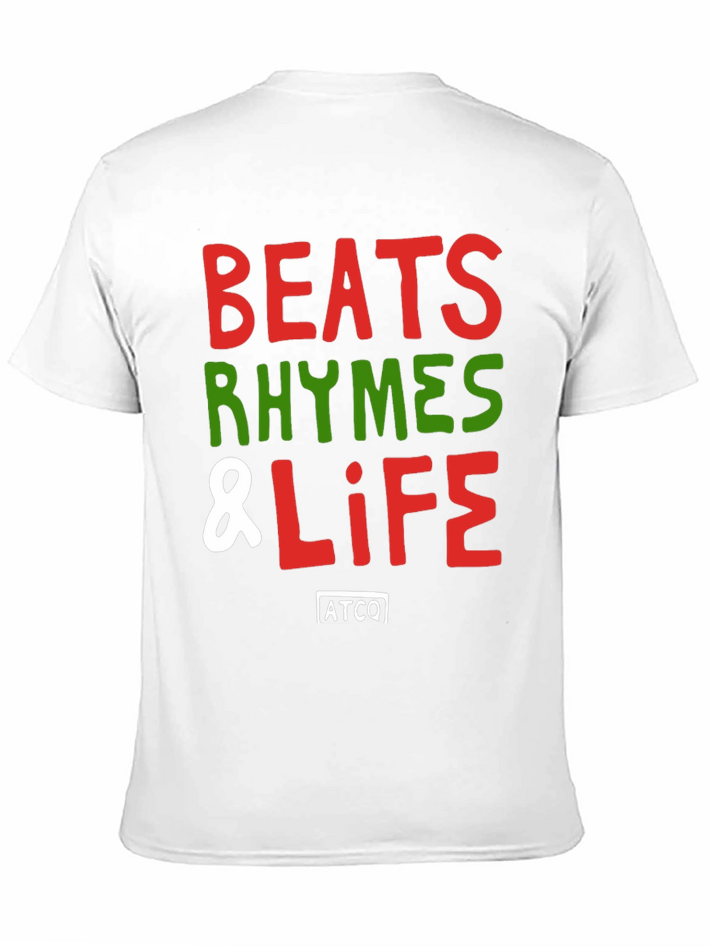 Beats Rhymes & Life Crew Neck T-Shirt