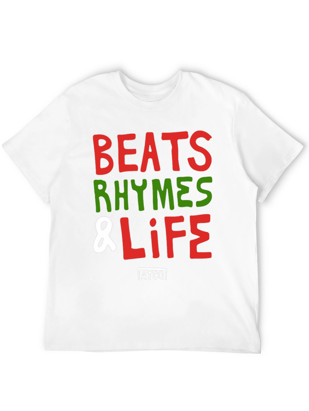 Beats Rhymes & Life Crew Neck T-Shirt