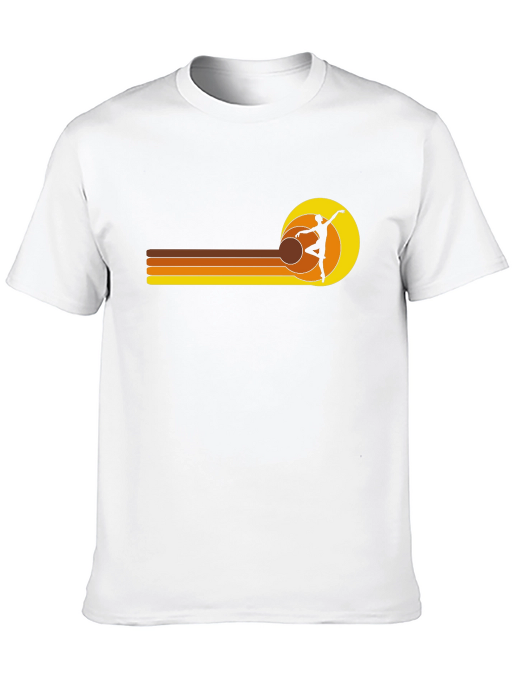Retro Dancer Black T-Shirt