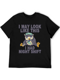 Night Shift Owl T-Shirt
