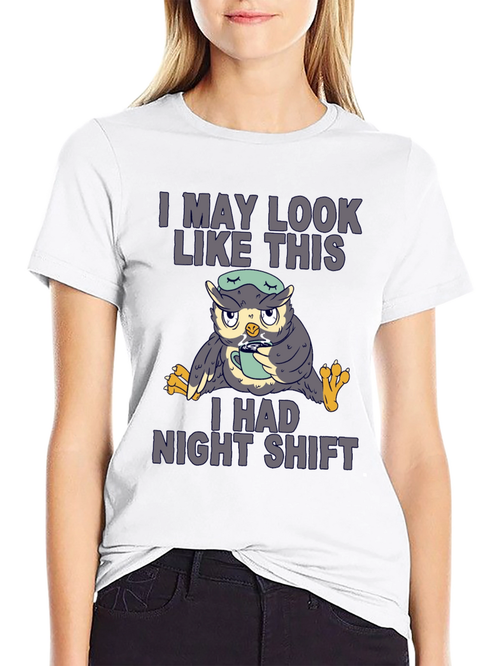 Night Shift Owl T-Shirt