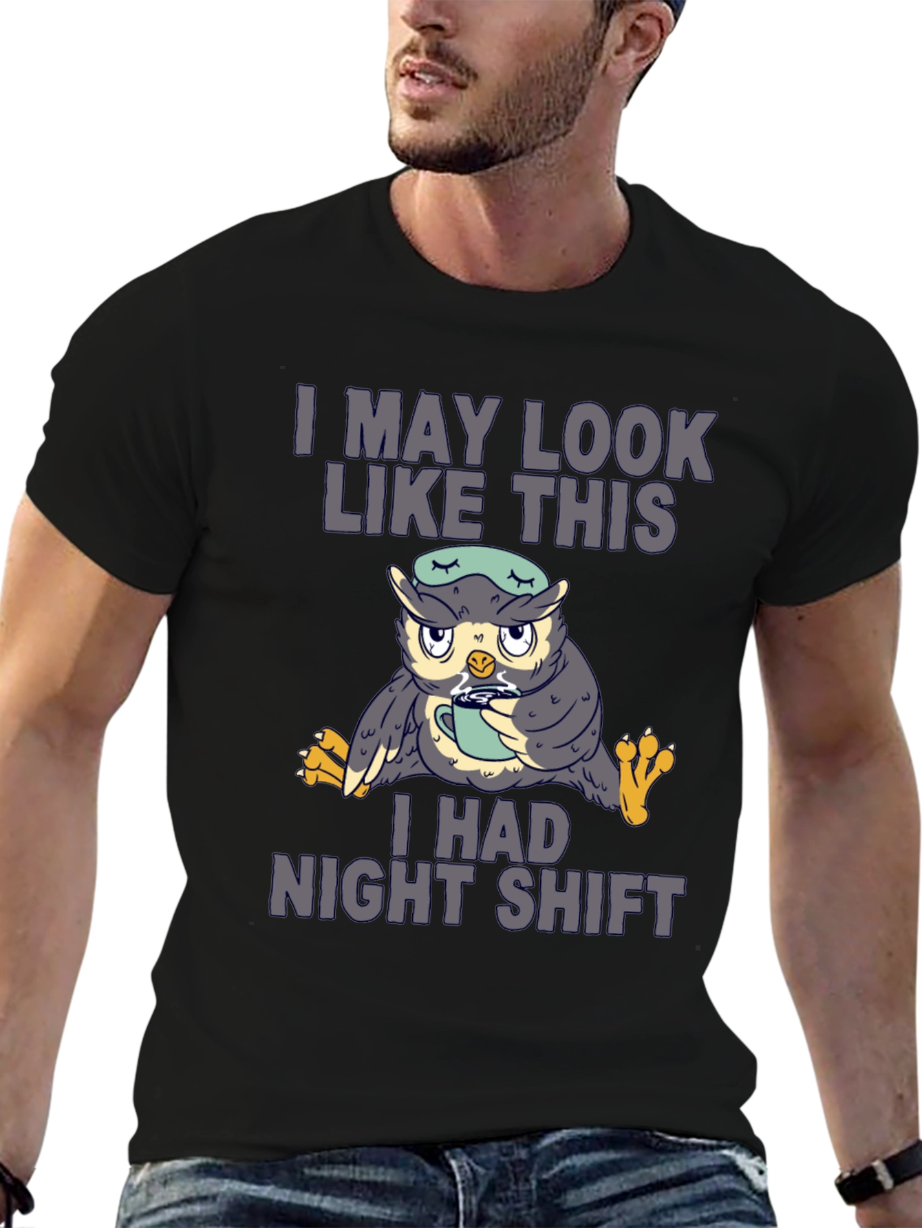 Night Shift Owl T-Shirt