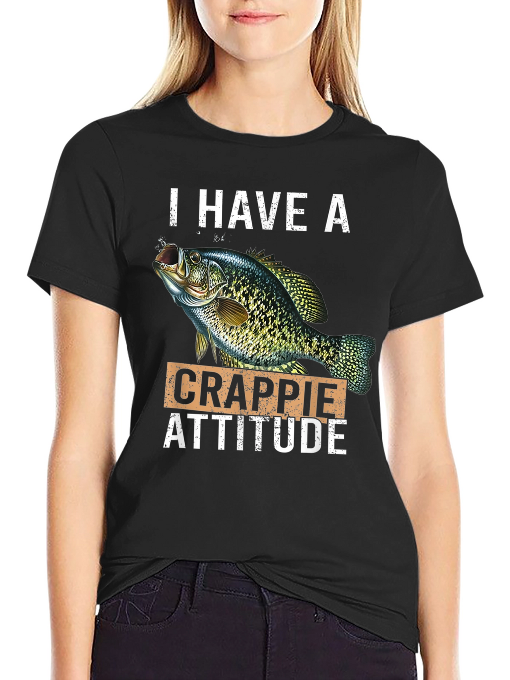 I Have A Crappie Attitude Graphic T-Shirt