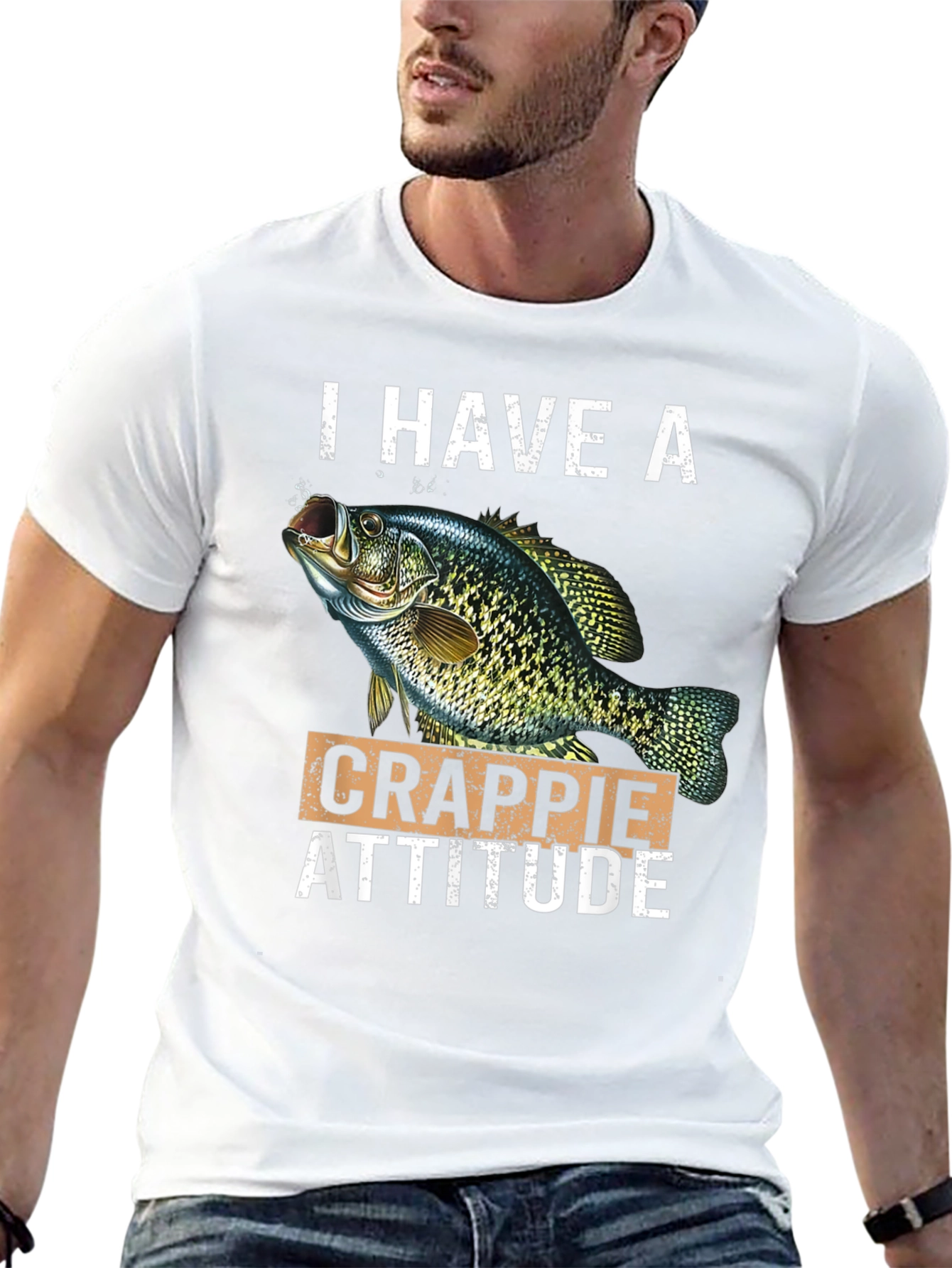 I Have A Crappie Attitude Graphic T-Shirt