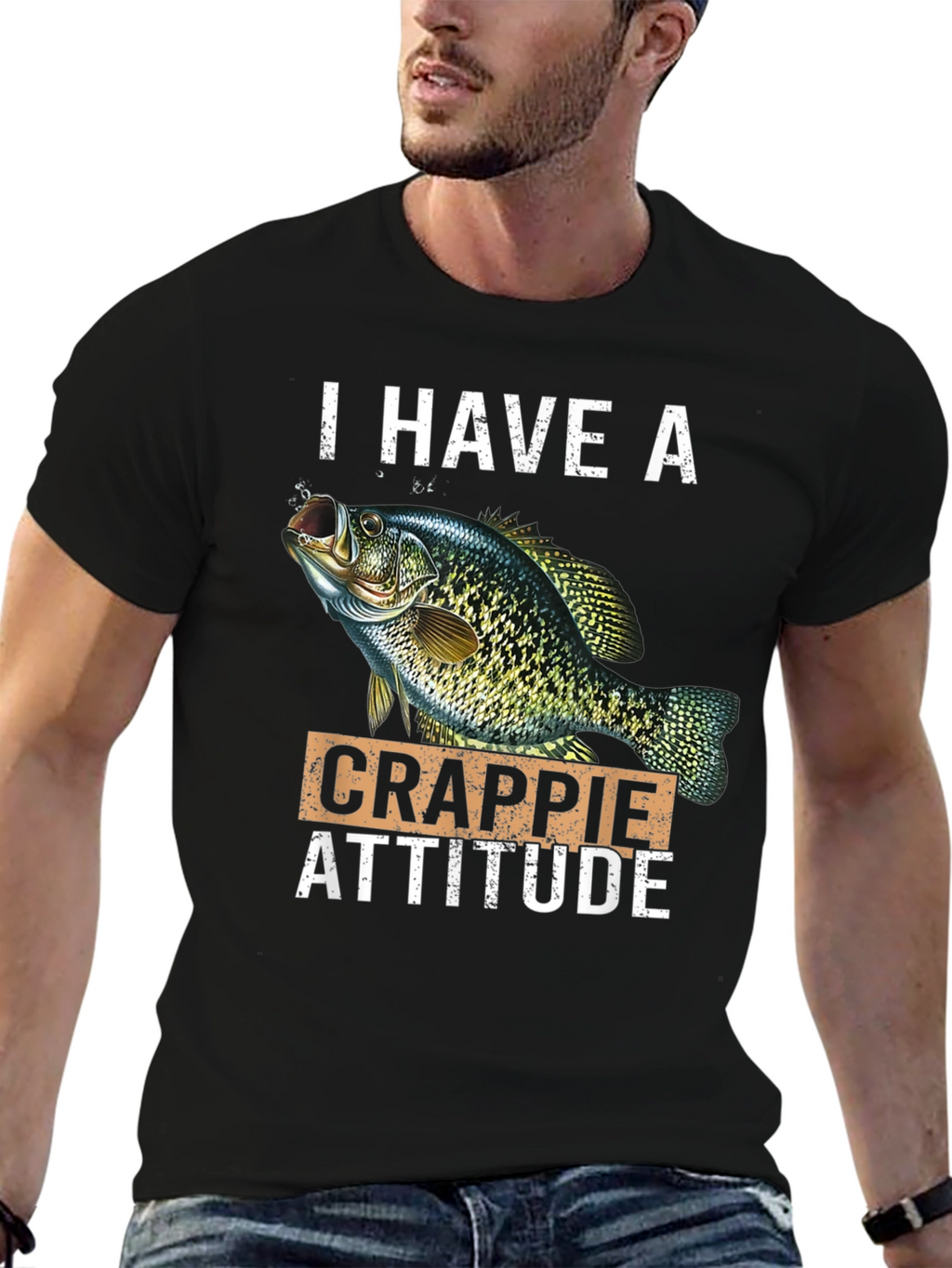 I Have A Crappie Attitude Graphic T-Shirt