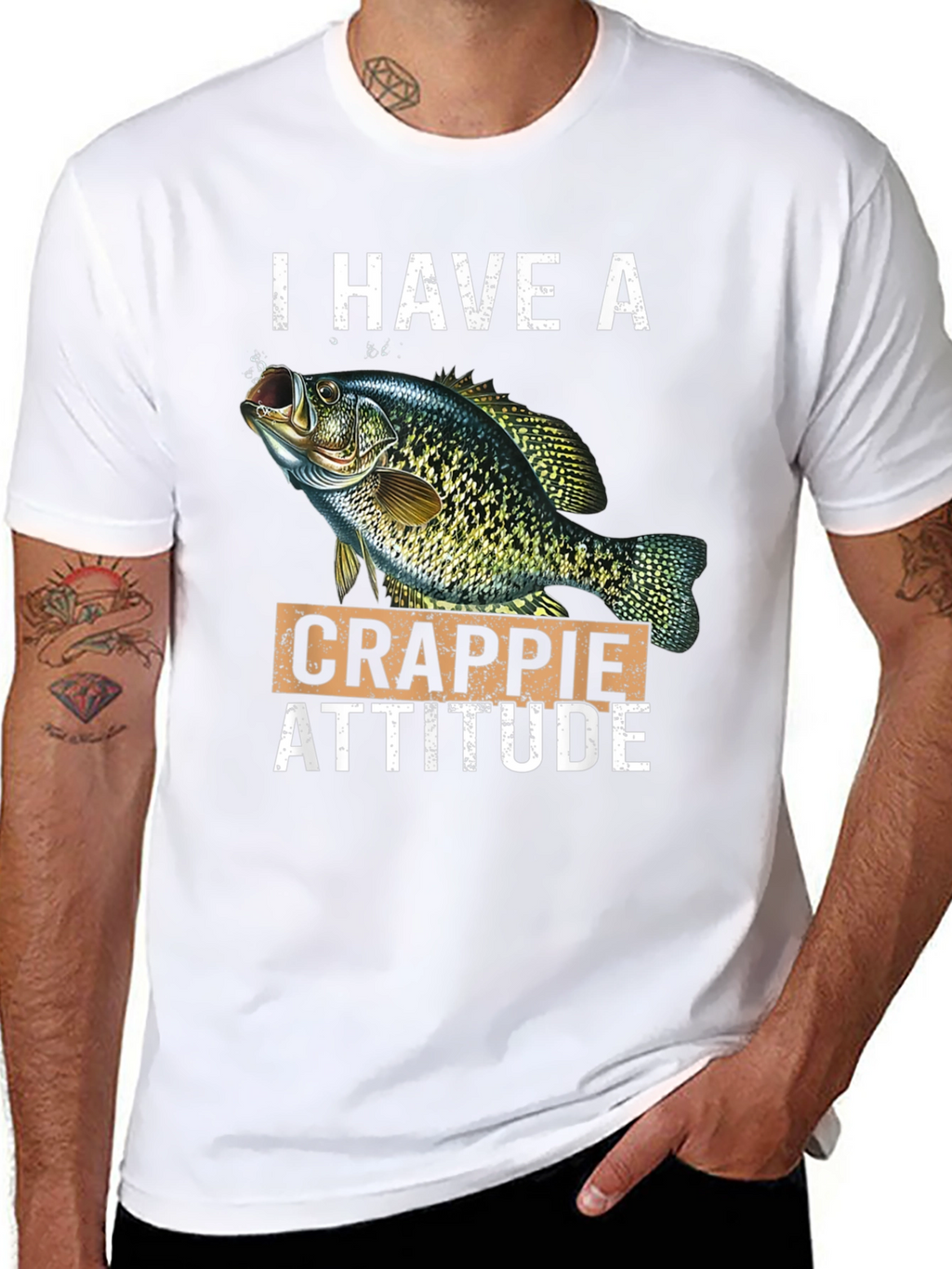 I Have A Crappie Attitude Graphic T-Shirt