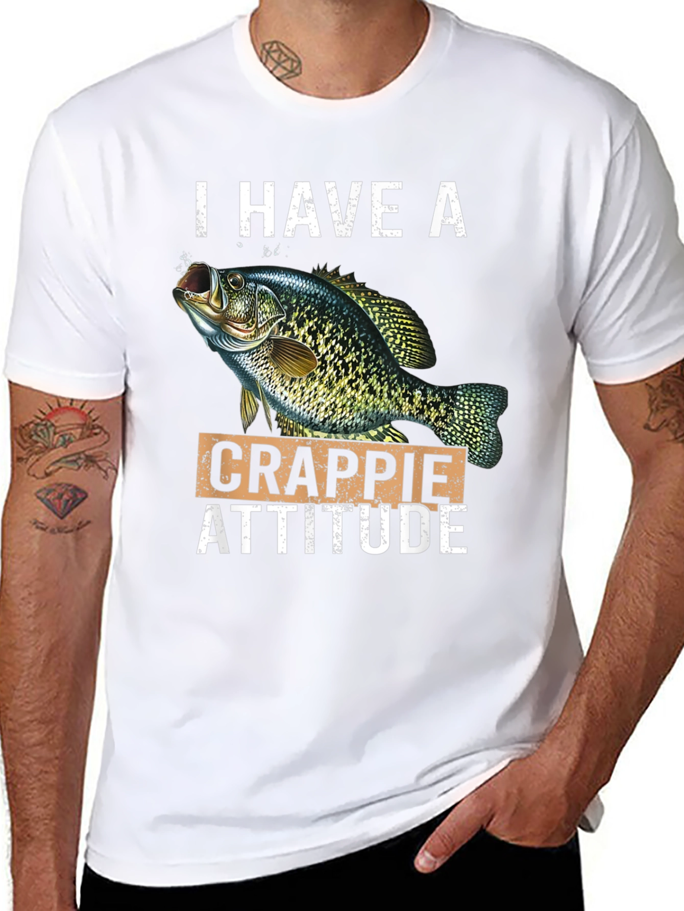 I Have A Crappie Attitude Graphic T-Shirt