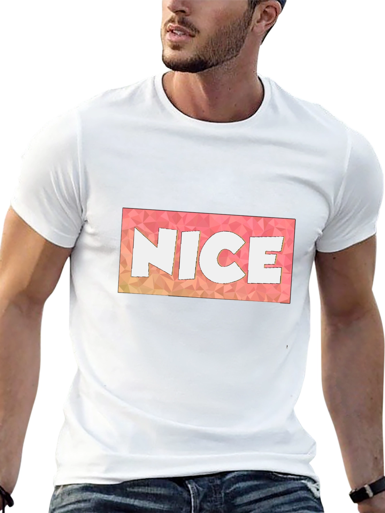 NICE Graphic T-Shirt - Stylish & Comfortable