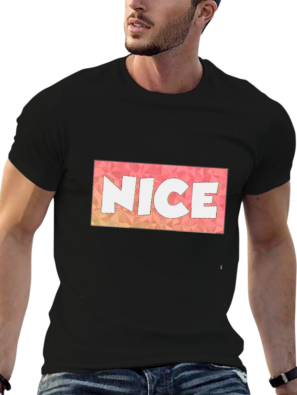 NICE Graphic T-Shirt - Stylish & Comfortable