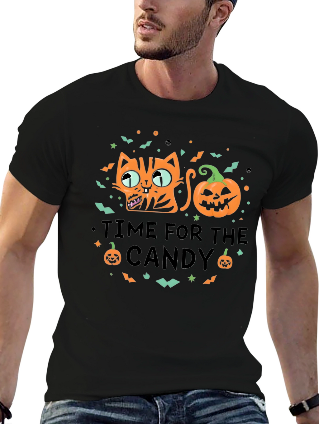 Time For The Candy Halloween Tee