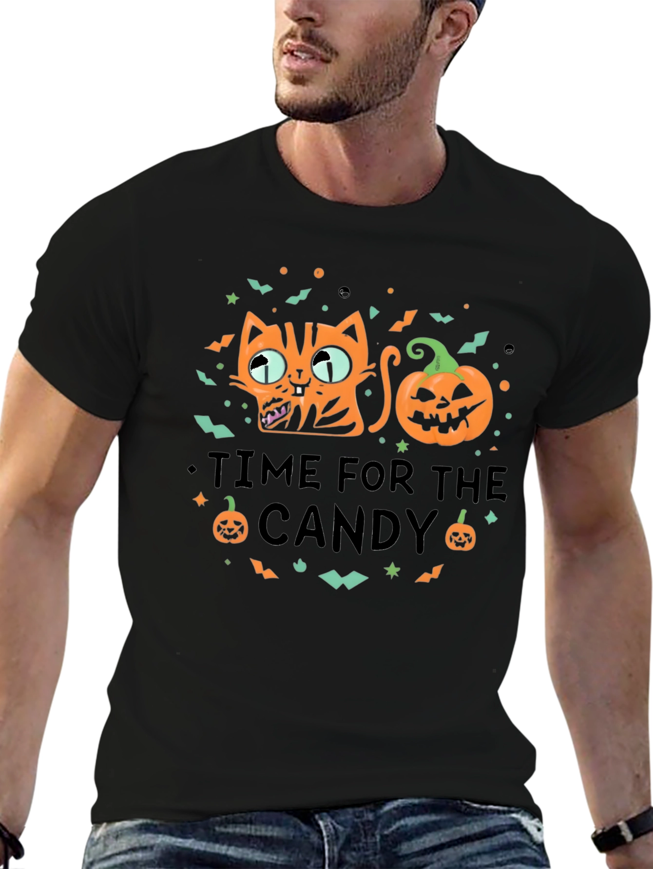 Time For The Candy Halloween Tee