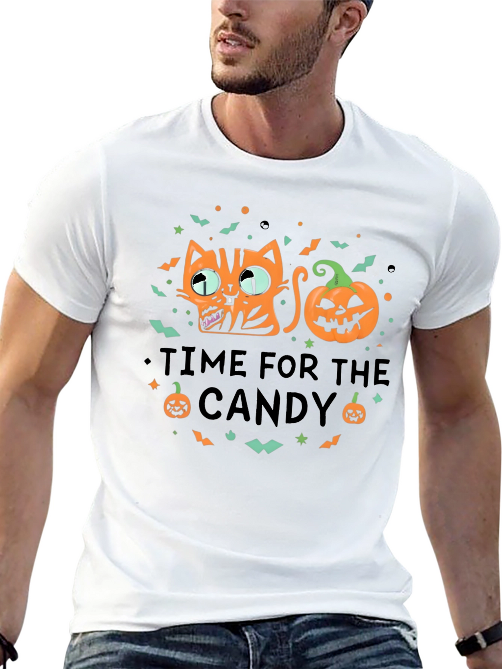 Time For The Candy Halloween Tee