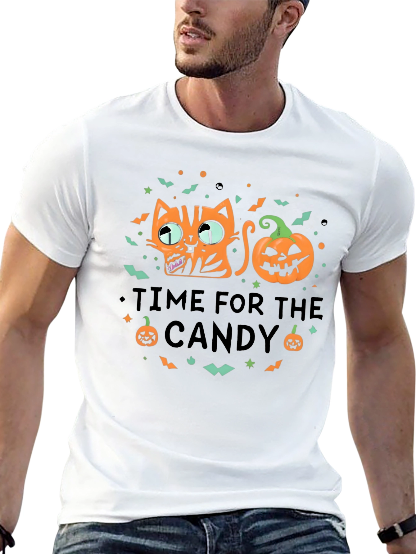 Time For The Candy Halloween Tee