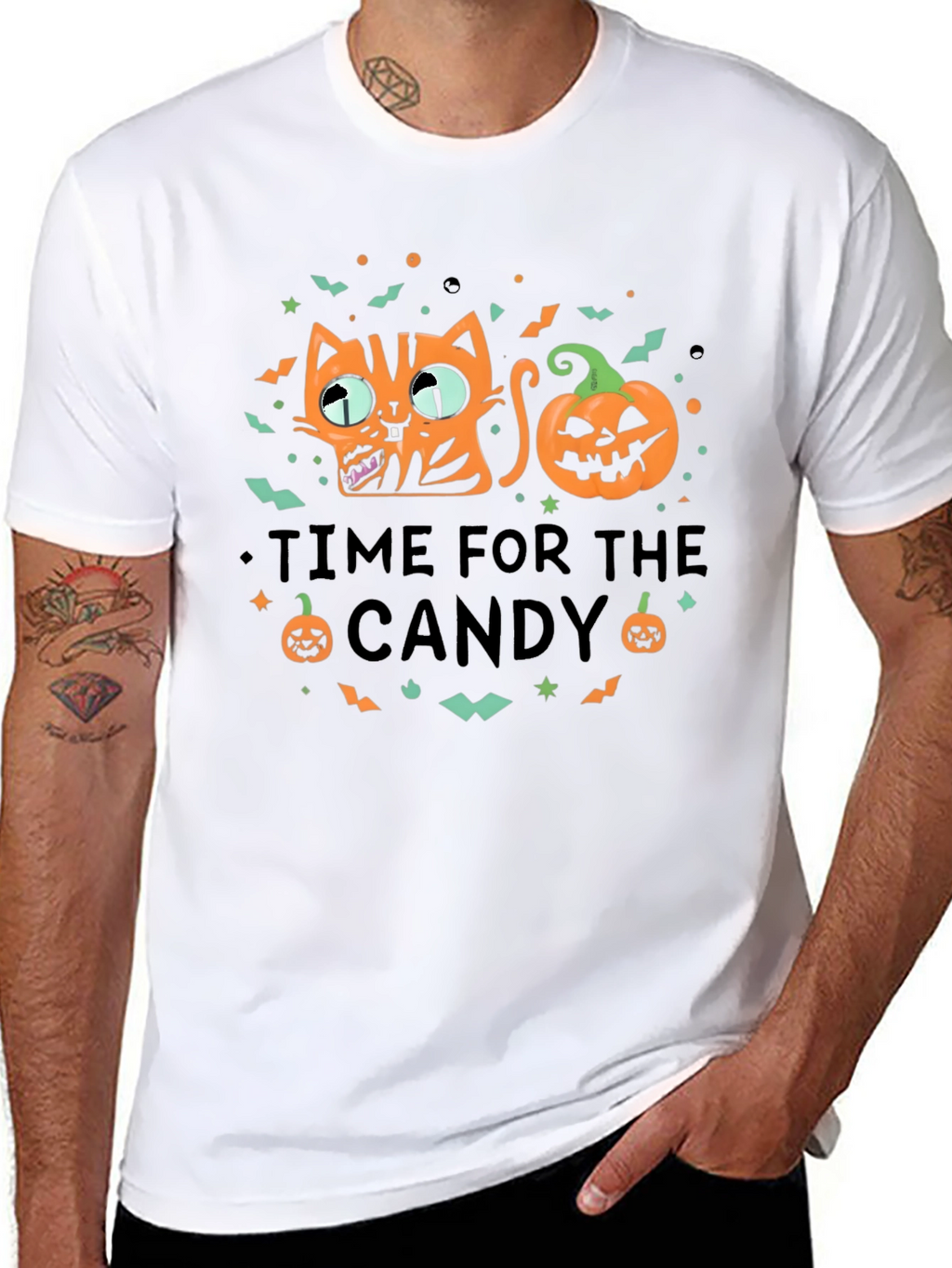 Time For The Candy Halloween Tee