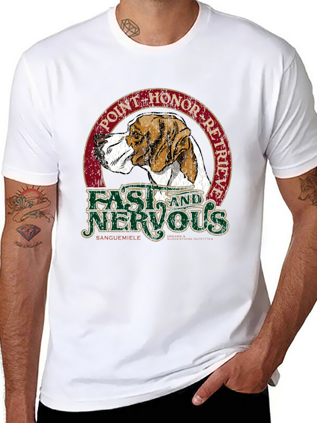 Point Honor Retrieve T-Shirt - Fast & Nervous