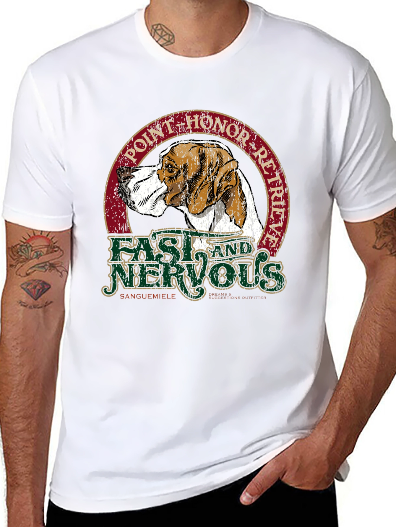Point Honor Retrieve T-Shirt - Fast & Nervous