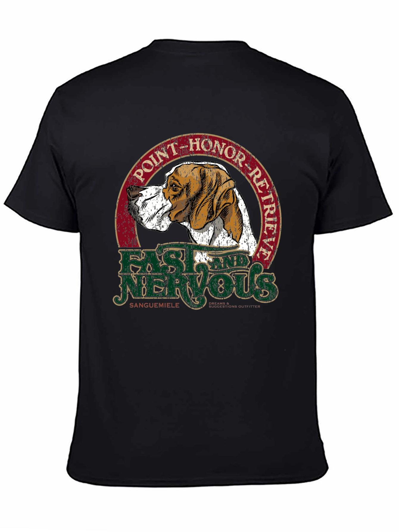 Point Honor Retrieve T-Shirt - Fast & Nervous