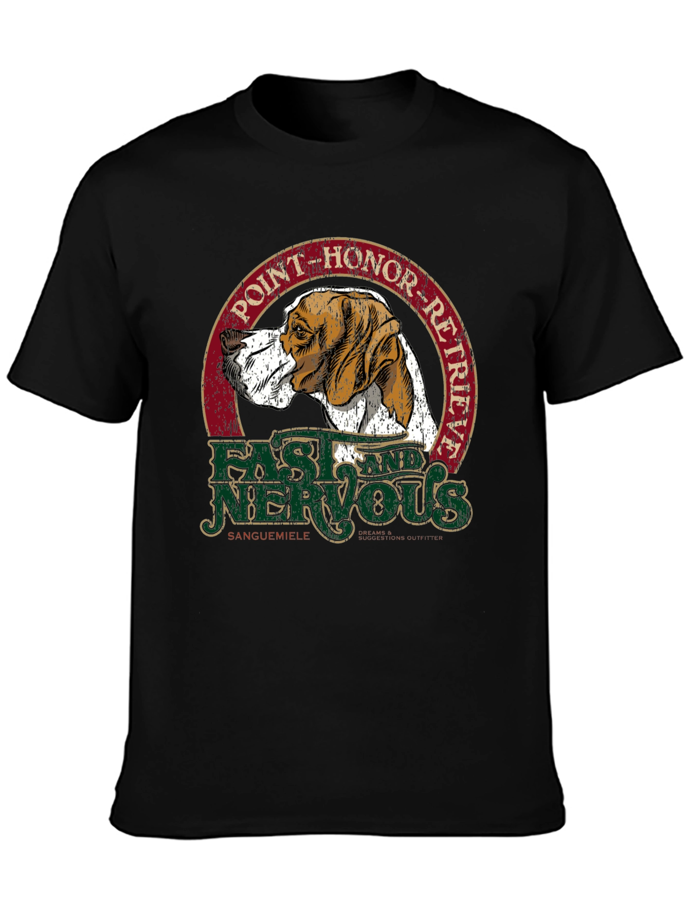 Point Honor Retrieve T-Shirt - Fast & Nervous